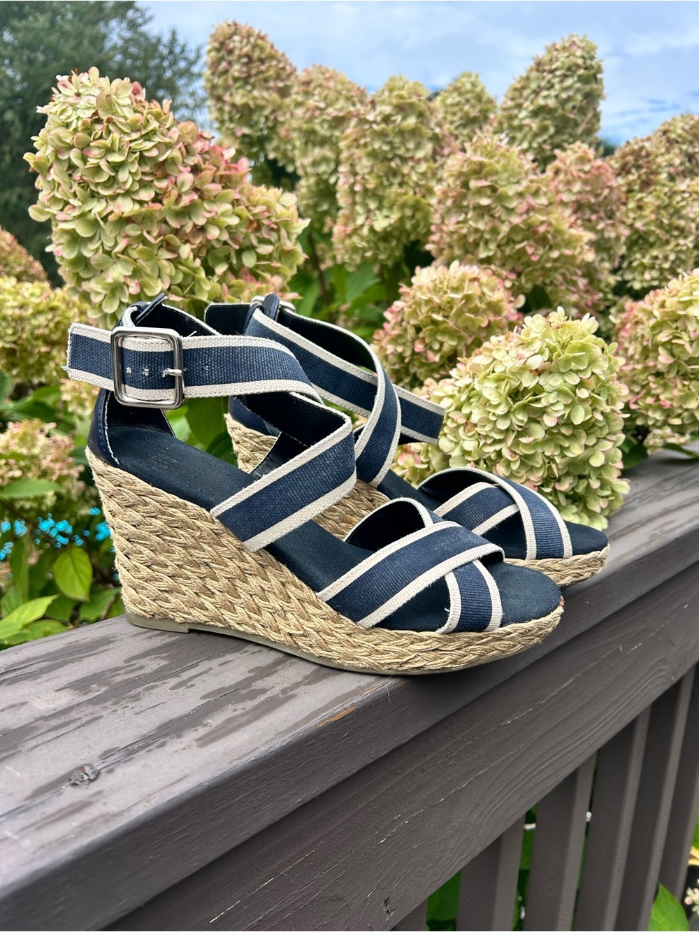 Vintage J. Crew Espadrille Wedges